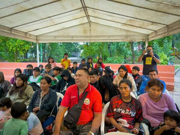 Movilización indígena y campesina en Asunción: reclaman tierra, presupuesto y fin de desalojos - Nacionales - ABC Color