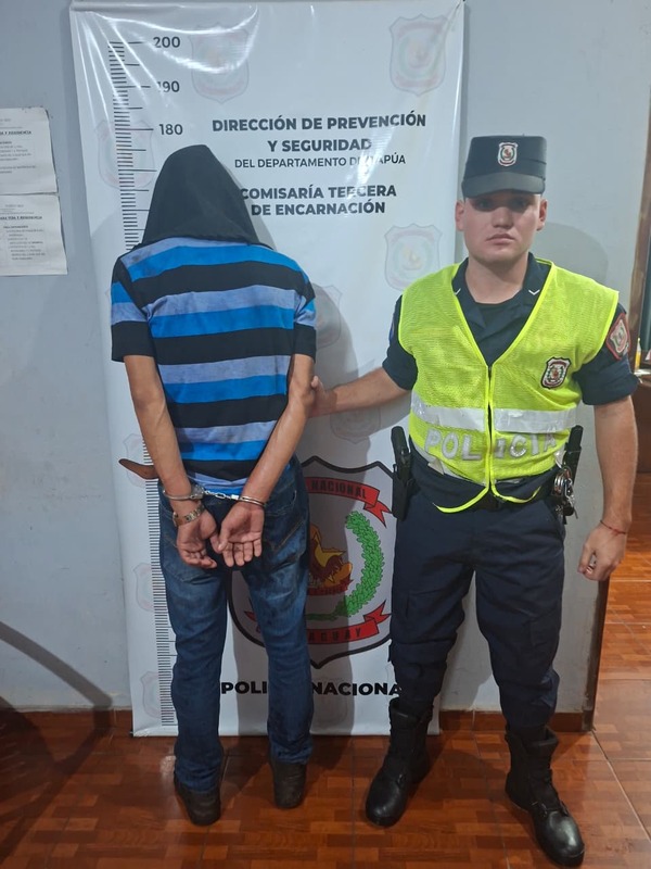 Detienen a hombre acusado de sup. manosear a una mujer en Encarnación