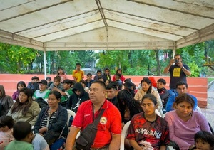 Protesta indígena y campesina en Asunción
