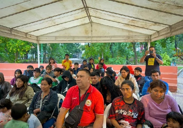Protesta indígena y campesina en Asunción