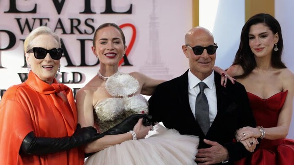 Las figuras estelares de El Diablo viste a la moda 2 deslumbran en la alfombra roja