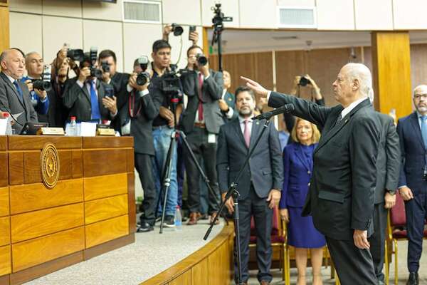 Benítez Riera juró como representante de la Corte ante el Consejo de la Magistratura - Política - ABC Color
