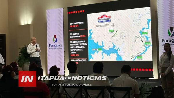 CAMBYRETÁ SE PROYECTA AL MUNDO COMO PARTE DEL RALLY 2026 EN ITAPÚA