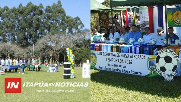 INICIA LA LIGA DEPORTIVA EN NUEVA ALBORADA CON GRAN EXPECTATIVA