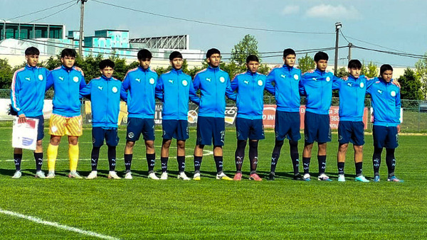 Debut de la Albirroja Sub 15 en Croacia