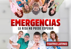 La risa no espera: “Emergencias” estalla en el Teatro Latino