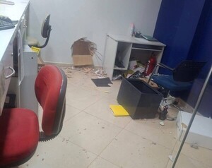 Atacan locales de telefonía en Santa Rita durante la madrugada