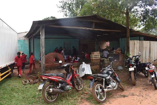 Choré: programa Hambre Cero funciona en una precaria construcción - Nacionales - ABC Color