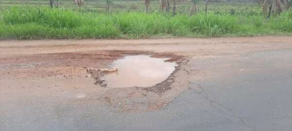 Ruta Tobatí–Arroyos y Esteros: denuncian bacheo mínimo pese a millonaria inversión anunciada - Nacionales - ABC Color