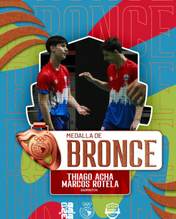 Paraguay pisa fuerte en bádminton, ya tiene bronce y busca el oro!