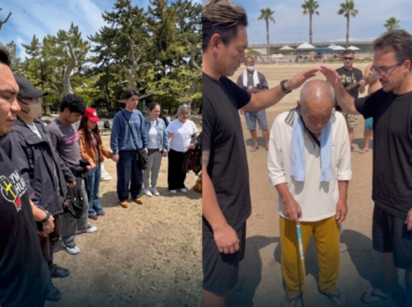 En las calles de Japón llevan esperanza con la palabra de Dios