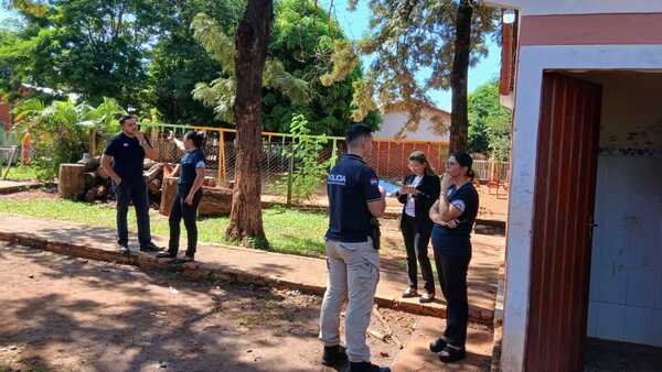 Amenaza de tiroteo en escuela de Santa Rosa del Aguaray activa protocolo de seguridad