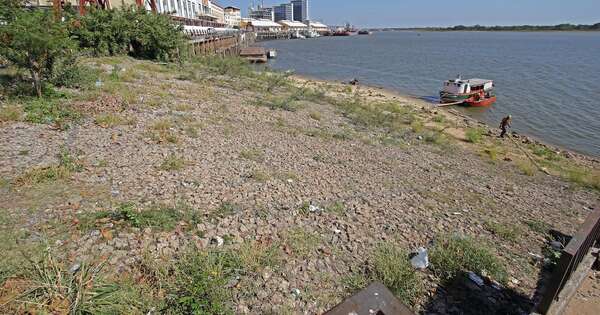 Diario HOY | Nivel del río Paraguay aumenta en varias ciudades, en Asunción creció 16 cm en un día