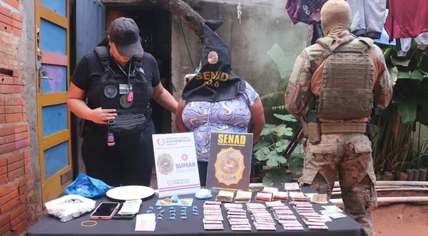 Desarticulan red de microtráfico que operaba con barras bravas en Luque