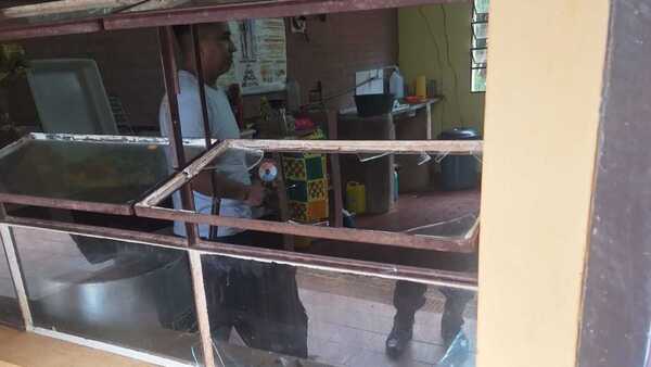 Delincuentes saquean cocina escolar y afectan a niños beneficiarios en Horqueta