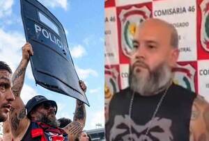 Detienen a barrabrava de Cerro Luis Servín •