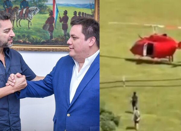 Gobernador que fue al super en helicóptero, es candidato de sus pares para ser dupla de Alliana