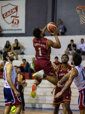 Ciudad Nueva, de la suspensión del partido a un gran triunfo contra Campoalto por la Liga Nacional  - Básquetbol - ABC Color