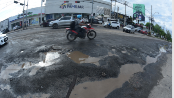 Para mayoría de colorados, baches son principal problema de Asunción