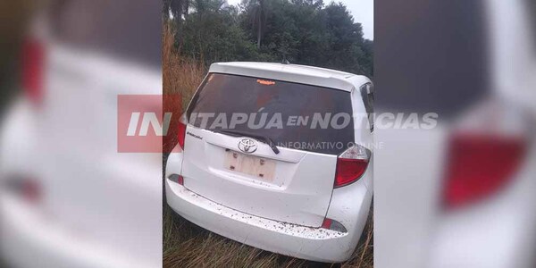 RECUPERAN VEHÍCULO ROBADO TRAS ASALTO A CONDUCTOR DE PLATAFORMA EN ENCARNACIÓN