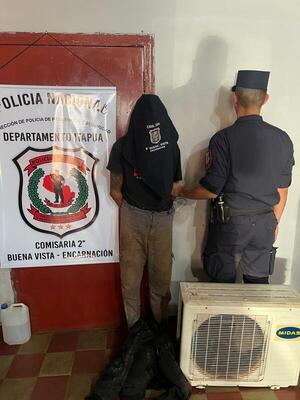 Detienen a sospechoso y recuperan equipo hurtado en Encarnación