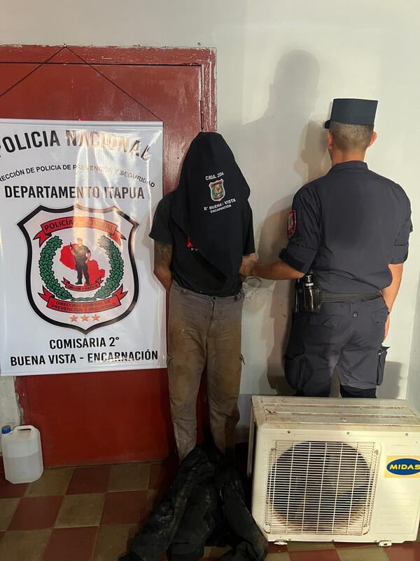 Detienen a sospechoso y recuperan equipo hurtado en Encarnación