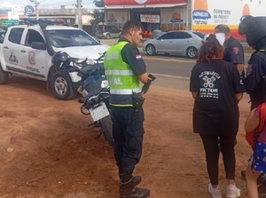 Acceso Sur: detienen a mujer que usaba a niña para robar