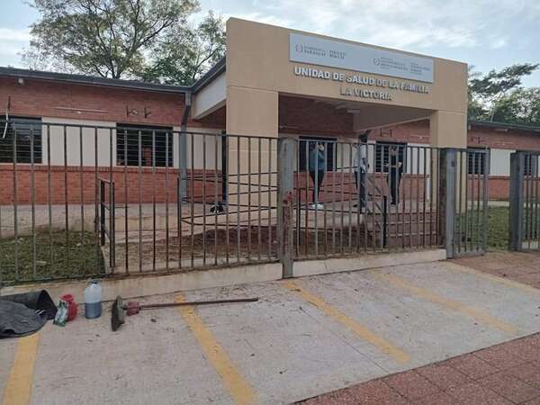 Unidad de Salud Familiar nunca fue habilitada y ya fue saqueada - Nacionales - ABC Color