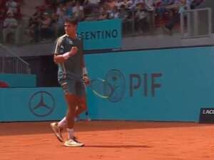 Histórico: Daniel Vallejo eliminó a Grigor Dimitrov en el Madrid Open - Tenis - ABC Color