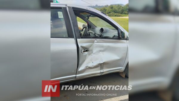 MOTOCICLISTA RESULTA HERIDO EN ACCIDENTE SOBRE LA RUTA PY06 