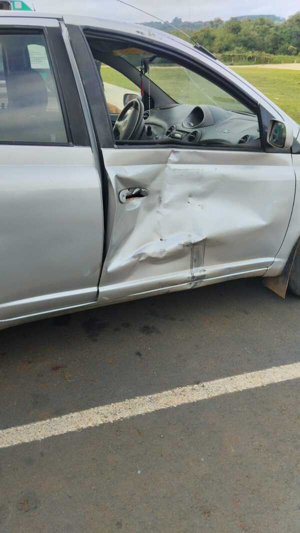 Motociclista herido en accidente de tránsito sobre la Ruta PY06 en Encarnación