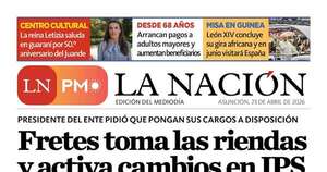 La Nación / LN PM: edición del 23 de abril