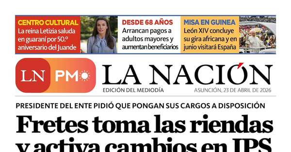 La Nación / LN PM: edición del 23 de abril