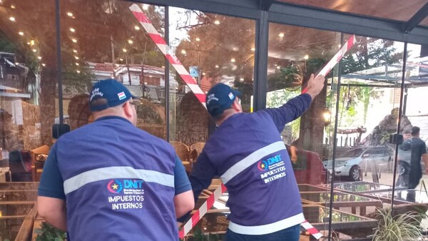 DNIT sigue intensificando controles en todo el país y cierra otro comercio