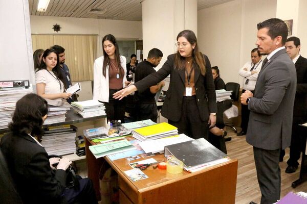 Prosiguen trabajos de relevamiento en los juzgados del fuero Civil y Comercial de Capital