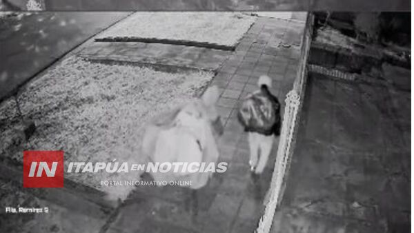 CÁMARAS DE SEGURIDAD PERMITIERON CAPTURA DE PRESUNTO LADRÓN EN ENCARNACIÓN