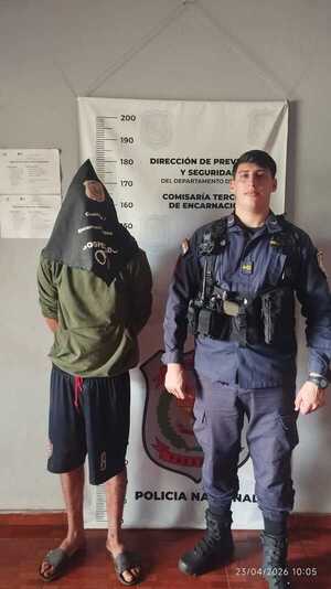 Aprehenden a hombre por presunto intento de hurto en la Costanera de Encarnación