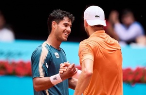 Vallejo, en shock tras vencer a Dimitrov: "Parece una película"