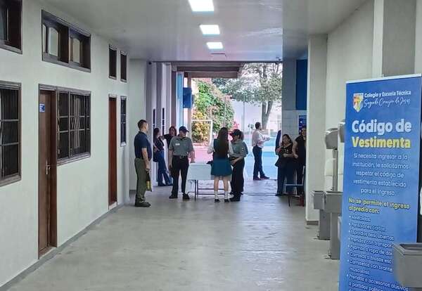 Así se implementa el control de mochilas en un colegio privado de Asunción - Nacionales - ABC Color