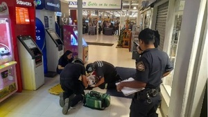 Niña cae de escalera mecánica en Villa Elisa