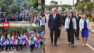 GOBERNADOR PARTICIPÓ DEL ACTO CENTRAL POR LOS 80 AÑOS DE CAMBYRETÁ