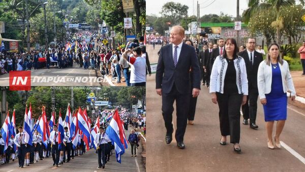 GOBERNADOR PARTICIPÓ DEL ACTO CENTRAL POR LOS 80 AÑOS DE CAMBYRETÁ