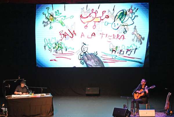 El dibujo de un instante eterno: la complicidad entre Kevin Johansen, Liniers y Paraguay - Música - ABC Color