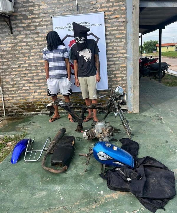 Hermanos usaban su casa como desarmadero de motos robadas: fueron denunciados por su propia madre