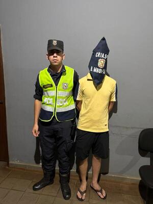 Capturan a presunto autor de abuso sexual en el Barrio San Pedro de Encarnación