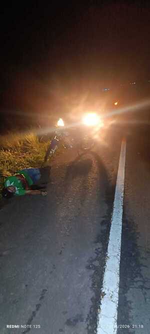 Hombre de 58 años fue hallado con graves lesiones en la ruta PY08