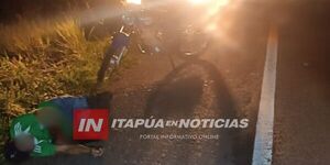  MISTERIOSO ARROLLAMIENTO EN RUTA PY08: HOMBRE FUE HALLADO HERIDO SOBRE EL ASFALTO