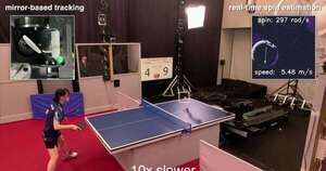 La Nación / Viral: un robot venció a jugadores élite de tenis de mesa