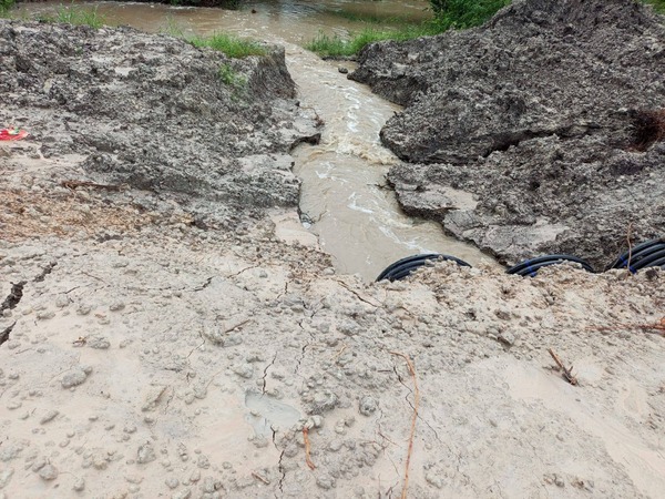 Fuerte Olimpo sufre el embate de las inundaciones y el aislamiento