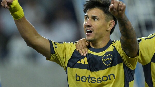 Bareiro marca en la goleada de Boca